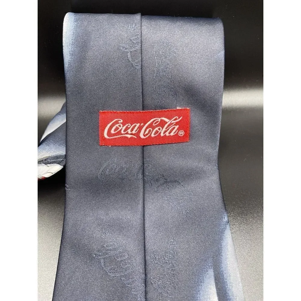 Coca Cola Polar Bear Christmas Tie Vintage 1990s.‎ Excellent Condition
